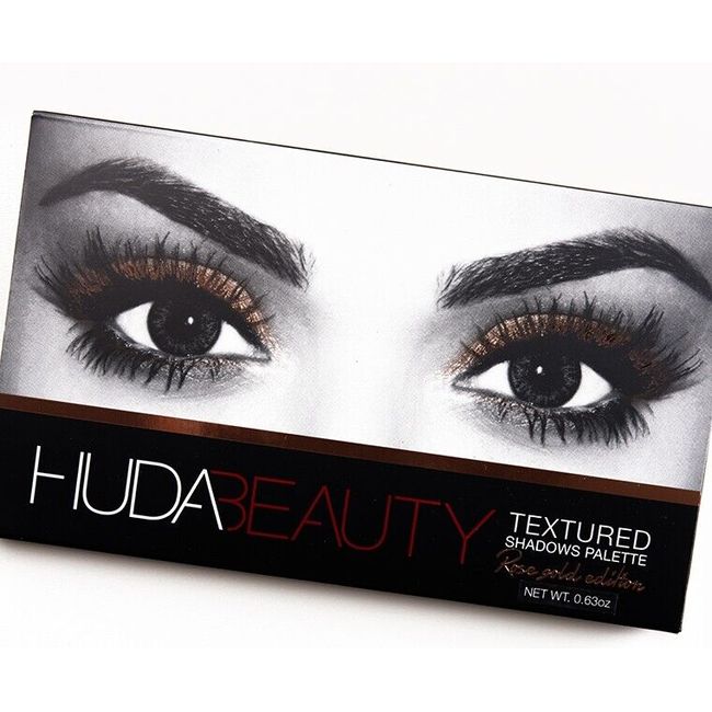 Huda Beauty Eyeshadow palette spring Rose Gold Edition Eye makeup pallete