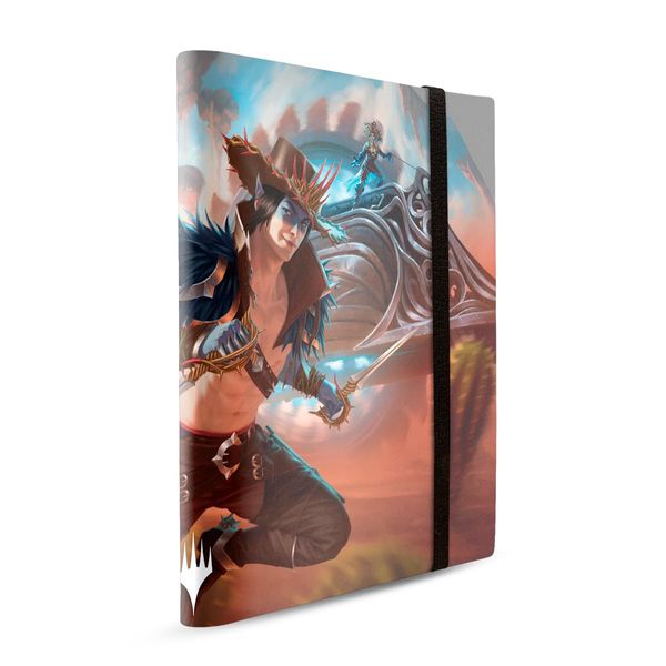 Ultra PRO - Outlaws of Thunder Junction 9-Pocket PRO-Binder Ft. Marketing Art for Magic: The Gathering, Premium Exclusive Artwork Trading Card Game Storage Solution