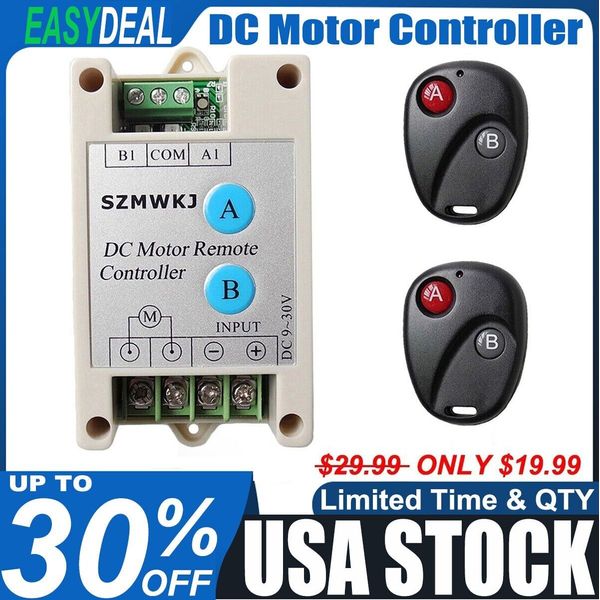 DC Motor Linear Actuator Controller Wireless Remote Control Kit Auto Car Lift EL