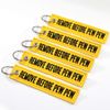 Rotary13B1 Remove Before PEW PEW - 5 Pack Key Chains (Yellow)