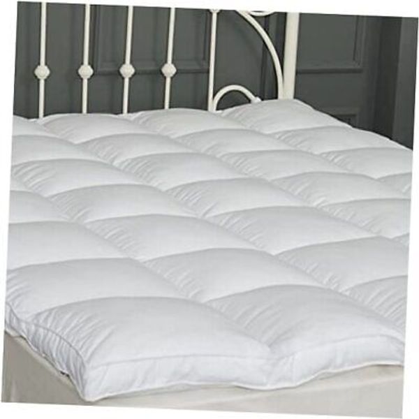 Mattress Topper Short Queen Size 2 inch Thick Down Short Queen(60"*75") 1450gsm