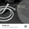 Kludi 81072 X3 Shower Hose, Chrome, 1,60 m