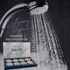 Shower Bombs Aromatherapy, Shower Steamers with Organic Essential Oils for Vaporizing Steam Spa, Relaxation & Stress Relief. Shower Tablets, Shower Melts, Selfcare Gift, Fathers Day Gift for Dad, Men