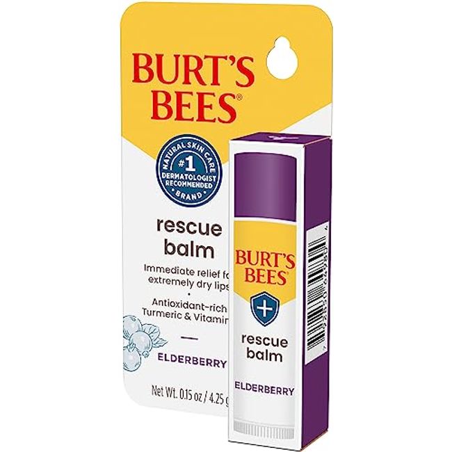 Burt's Bees Original Beeswax Paper Tube Lip Balm 0.34 oz. blister box