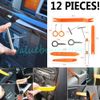 Universal Pry Removal Open Tools Kit Car Dash Door Trim Panel Clip Radio/Lights