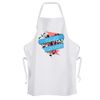 This Way Up Train Aholic Apron [White One Size]