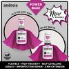 Andreia Professional Gel Polish Power Base Glitter Soft Pink 10,5 ml