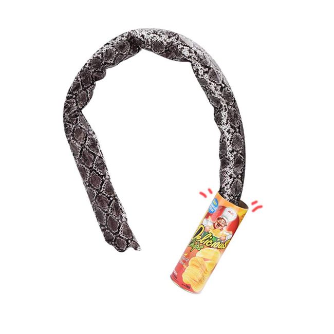 VANVENE Potato Chip Snake In A Can Gag Gift Prank Large Size for April Fools' Day and Halloween