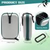 Windspeed Golf Rangefinder Hard Shell Case, Solid Golf Rangefinder Case with Buckle, Range Finder Carry Case Universal for Rangefinder Pouch (Grey+Green)