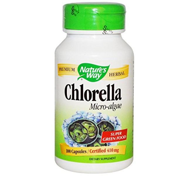 2 packs of 100 Chlorella Caps