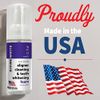 Divine White Dual-Action Stain Removal Aligner/Retainer Cleaner and Teeth Whitening Foam- Hydrogen Peroxide-Good for Invisalign, ClearCorrect, SmileDirectClub, Candid, Byte -Oral Care-Foam Toothpaste