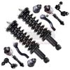 Front Struts & Sway Links & Tie Rods Ball Joints For Frontier Pathfinder Xterra