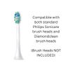 HOYT DESIGN Compatible with Philips Sonicare Countertop Electric Toothbrush Replacement Brush Head Holder Organizer Stand