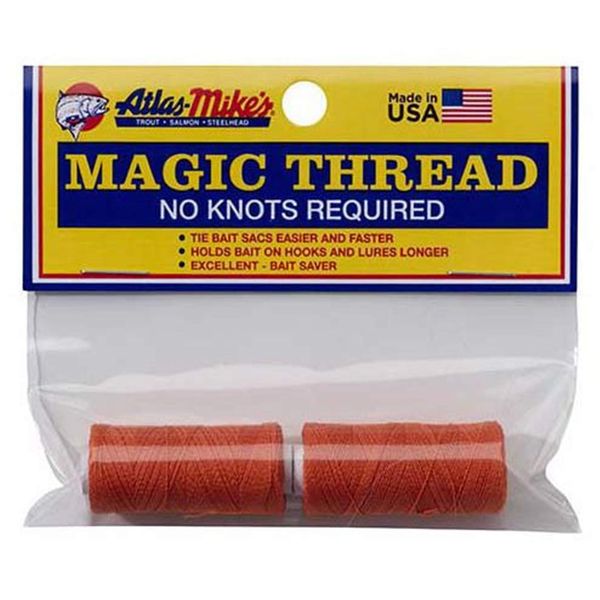 Atlas Mike's Magic Thread Spool (2 per Bag), Orange