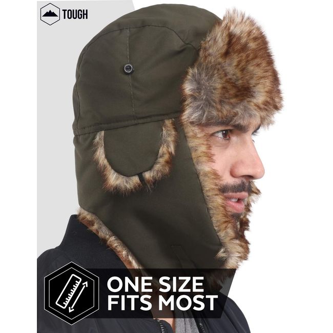 Trapper hat causes no flap