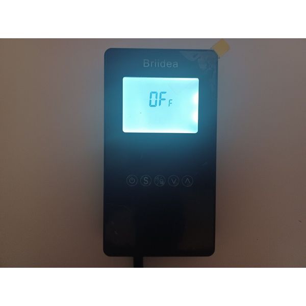 Briidea HTHC06-USH-B Pre-wired Humidity Controller Lcd Screen -No Sensor