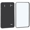 24"x36" Rectangular Bathroom Wall Mirror Make up Vanity Mirror Black Metal Frame