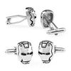 iron Men2 Silver Cufflinks