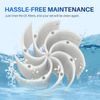 POOLPURE FS-2005 60 Sq Ft DE Grid Pool Filter Set Replace Unicel FS-2005,PFS3060