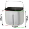 SPARES2GO Baking Pan + Kneading Blade Arm for Morphy Richards 48319 48320 48321 Breadmaker