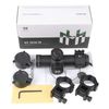 3x30IR Rifle Scope Short Scope 3x Fixed Magnification Sight with 20mm Rail Mount