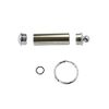 Key Chain "Pill Case" Screw Lid Accessory Box (Chrome)