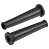 sourcing map Cord Boot Protector Cable Sleeve Hose Rubber 69mm Length Black 10 Pcs