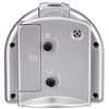 Technoline Geneva SD Small Arch Quartz Alarm Clock (Silver)