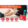 Mini First Aid Kit Bag 116 Pieces Small First Aid Kit Includes Emergency Tape US
