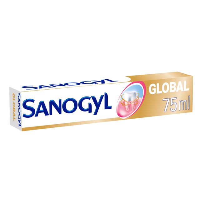 Sanogyl - R940068 – Zahnpasta – Global Pflege + Weiß – Tube 75 ml