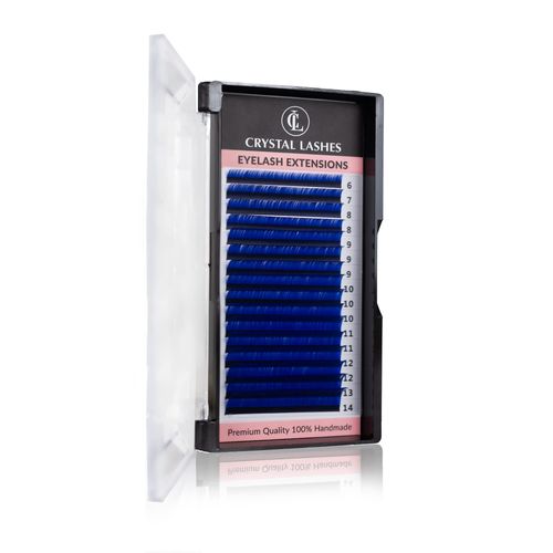 Extreme Volume Crystal Lashes Mix 0.07 Mix 6-14 mm C Blue