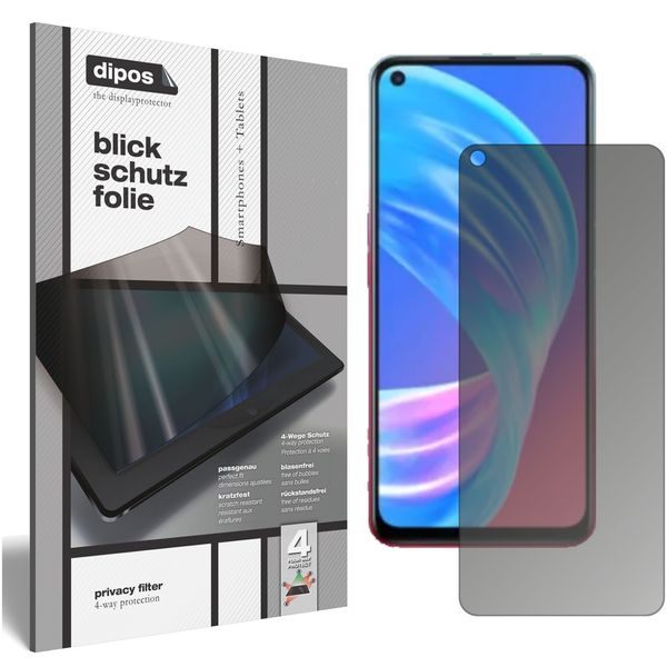 Screen Protector for Oppo A73 5G Privacy Filter 4-Way Protection dipos