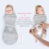 SwaddleDesigns Omni Swaddle Sack with Wrap, Black