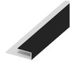 Black Soffit Board Starter Trim/J Trim 5mt