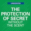 Secret Outlast Clear Gel Antiperspirant Deodorant for Women Unscented 2.6 oz (Packaging May Vary)