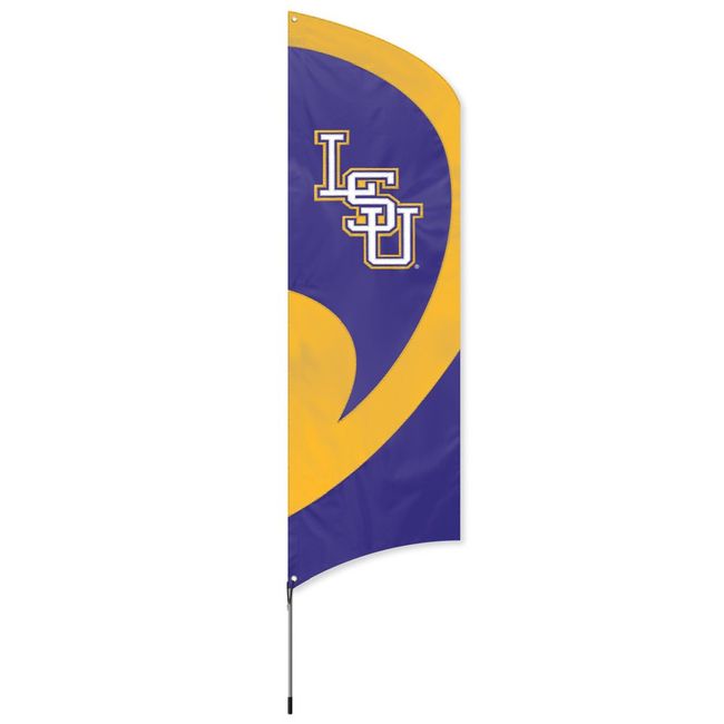 Party Animal NCAA LSU Tigers College Tailgating Flag Kit