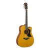 Yamaha Folk Cutaway Acoustic Electic Guitar Mahogany Vintage Natural