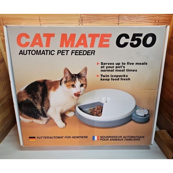 Cat Mate C50; Automatic Pet Feeder; NOB