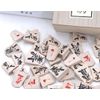Shogi Pieces Maple Lacquer Writing Paulownia Boxed