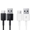 Authentic Short Two 8" USB Type-C Cable for Palm Phone Also Fast Quick Charges Plus Data Transfer! (White+Black)
