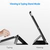 JEDirect iPad 9.7-Inch (2018/2017, 6th/5th Generation) Case, Polyurethane (PU) Leather Tri-fold Stand with Auto-Sleep Function, Black