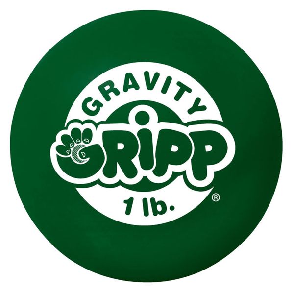 IRON GLOVES Golf Gravity Gripp Hand Strengthener (Green, 1 LB)