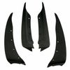 Front And Rear Mud Flaps Molded Splash Guards Fit 2005-2013 C6 Corvette