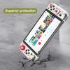 Switch OLED Protective Case Cat, Switch OLED Hard Shell Case - Durable, Cute Design, Joycon Covers and Screen Protector Included