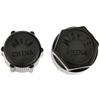 Dorman 54374 Air Conditioning Service Port Caps Compatible with Select Models, 2 Pack