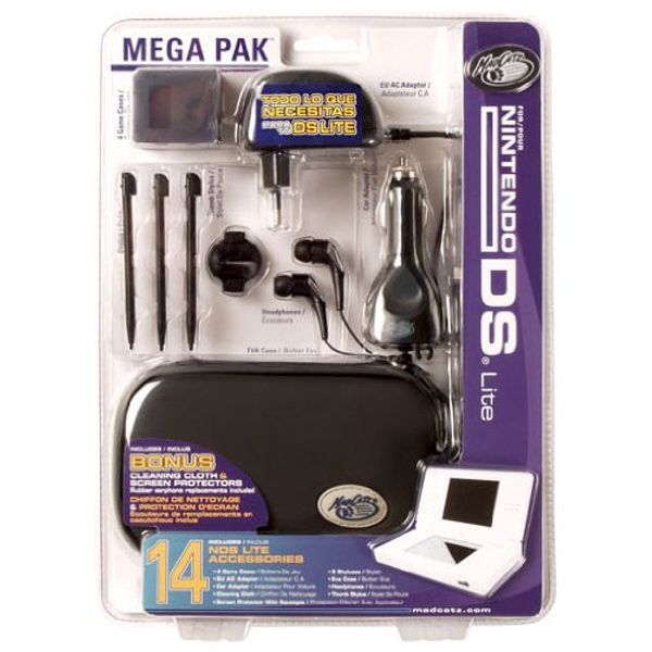 Nintendo DS Lite - Mega Pack (14-in-1)