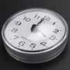 Mircube 7cm Waterproof Kitchen Bathroom Shower Clock Suction Cup Sucker Wall Black