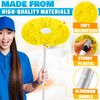 Removable and Washable Microfiber Ceiling and Fan Duster New Yellow