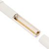 Francfranc Salon Compact Shaver White Face Shaver with Eyebrow Comb Present Gift