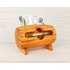 Old Fashion Whiskey Barrel Wine Tool  Kit 4 Pcs Table Top Unit